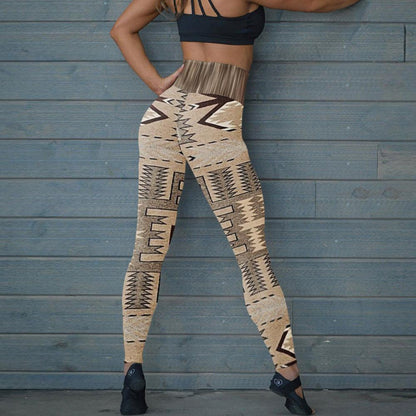 Brown Border Dream Catcher Leggings WCS