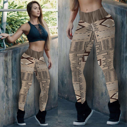 Brown Border Dream Catcher Leggings WCS