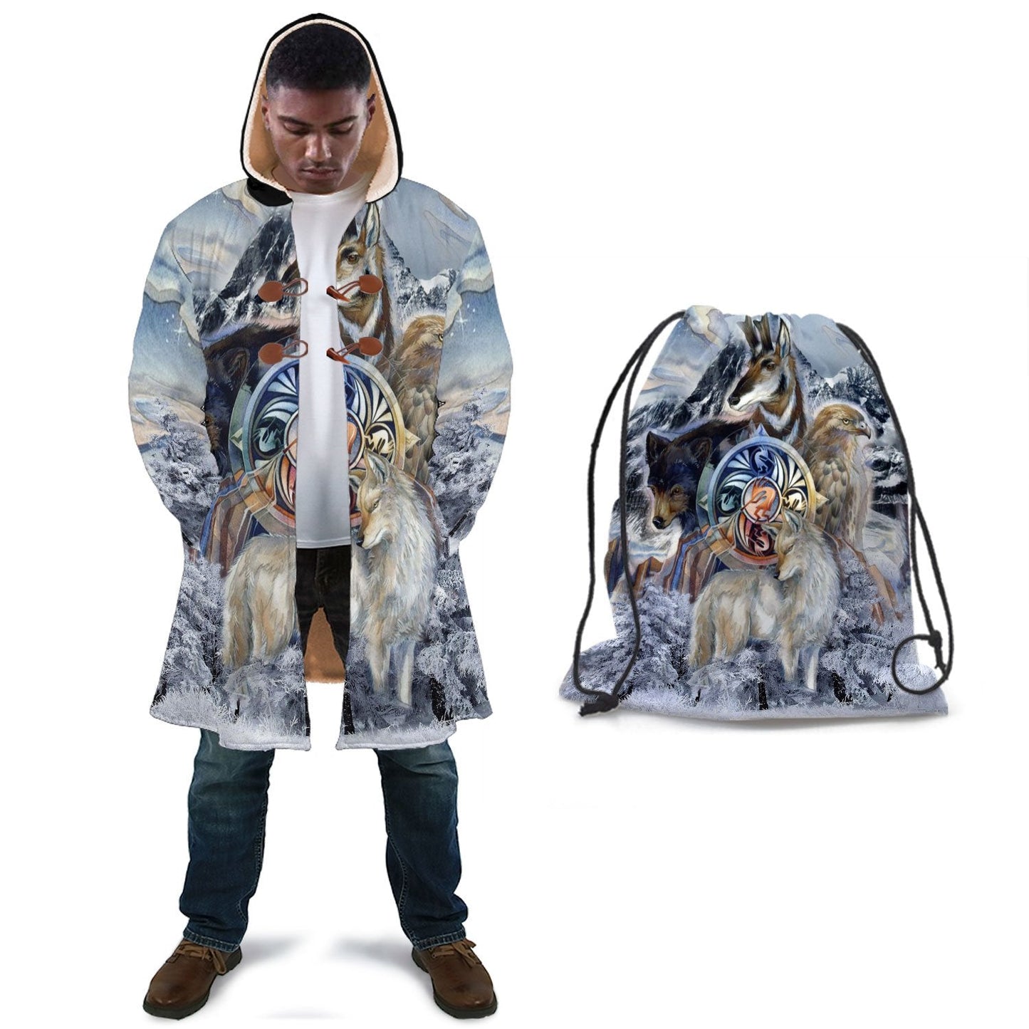 Little Wolf Native Cloak - Native American Pride Shop