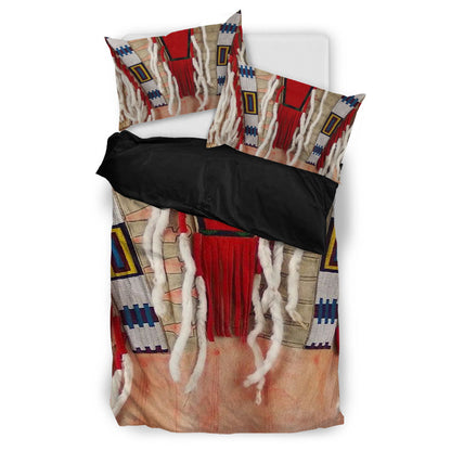 White Fringed Wire Bedding Set WCS
