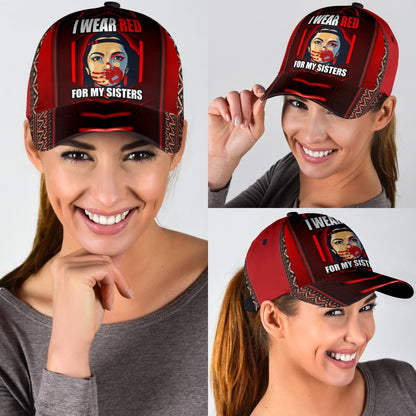 Native American I Wear Red - Cap WCS
